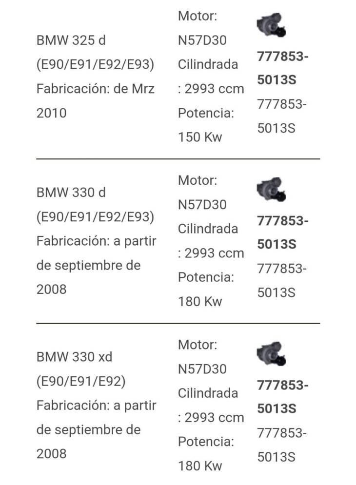 GTB2265VK BMW 525d 530d 730d  370cv - Imagen 4